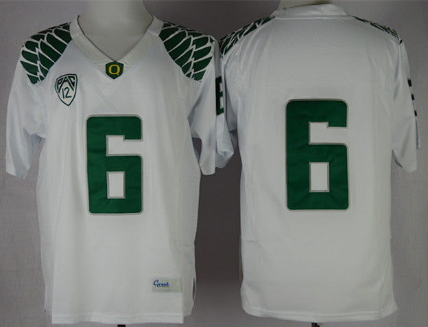 D.Thomas Oregon Ducks white jersey
