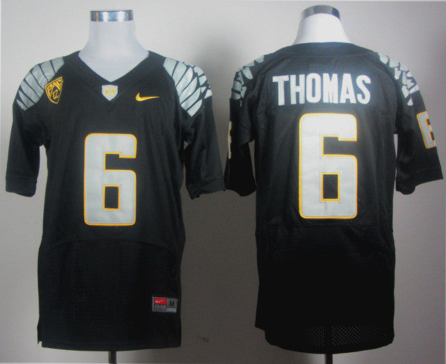 Thomas Oregon Ducks black Elite jersey