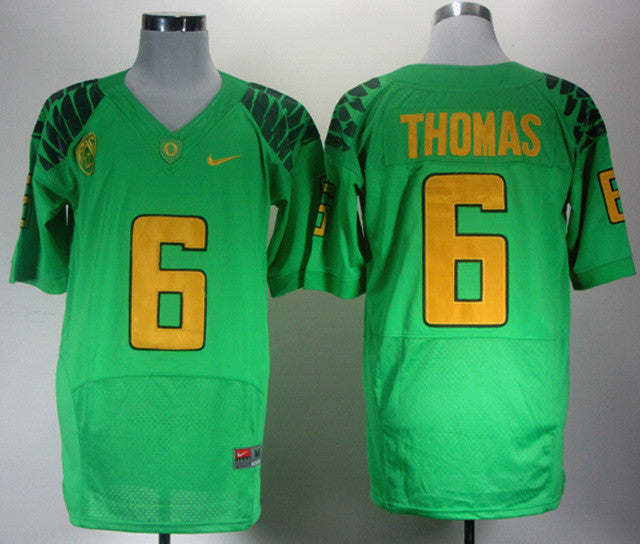 Thomas Oregon Ducks green Elite jersey