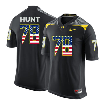 Cameron Hunt Oregon Ducks gray jersey