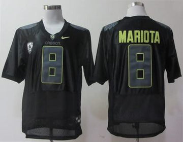Marcus Mariota Oregon Ducks black jersey