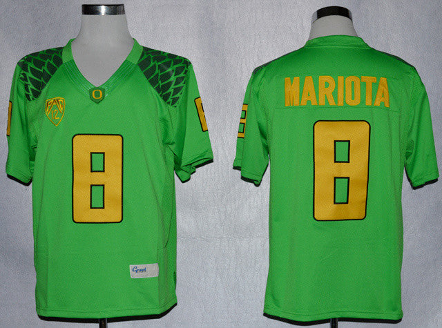 Marcus Mariota Oregon Ducks green Limited jersey