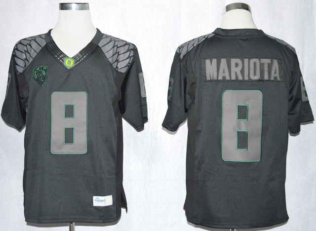 Marcus Mariota Oregon Ducks black Limited jersey
