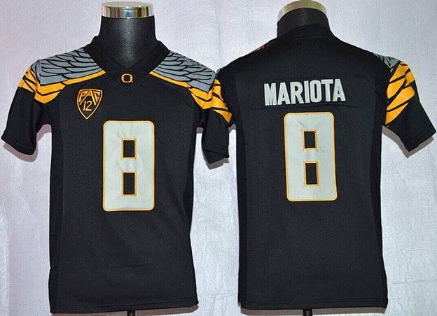 Mariota Oregon Ducks black jersey