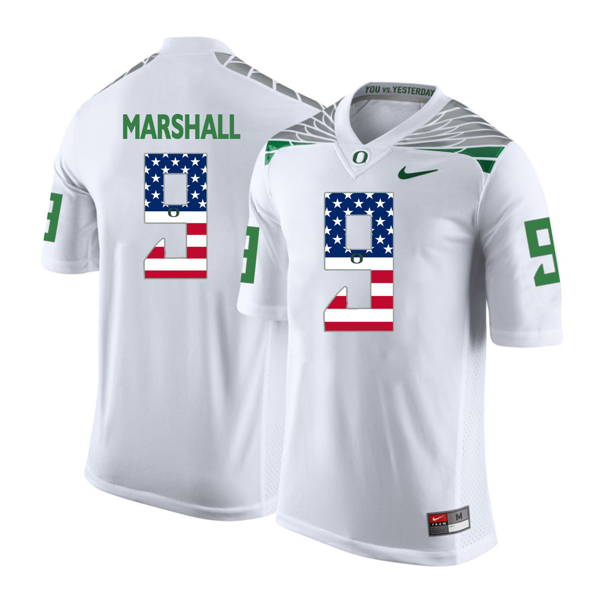 Byron Marshall Oregon Ducks white jersey