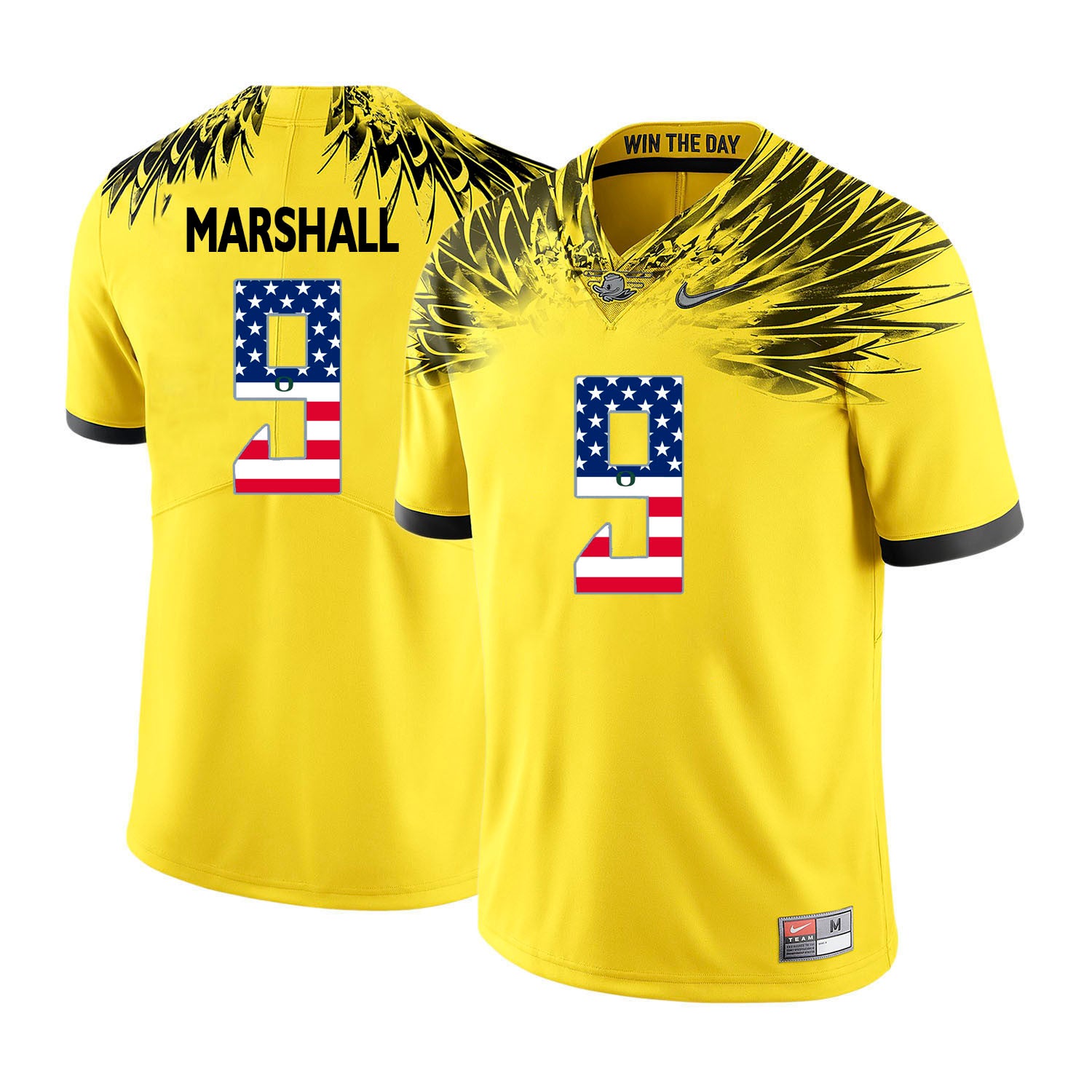 Byron Marshall Oregon Ducks yellow jersey