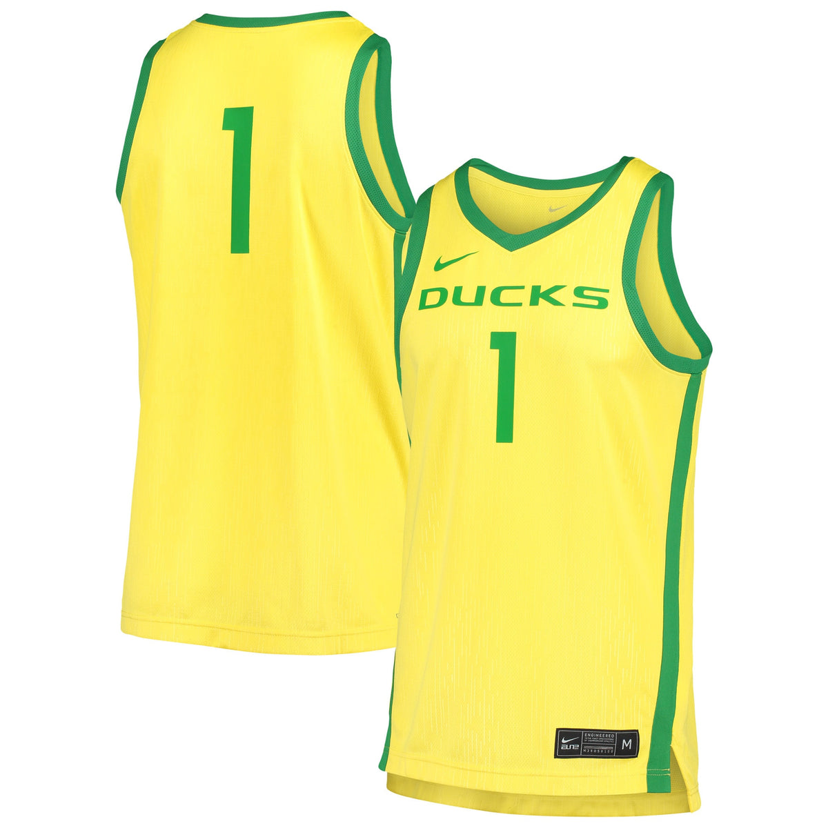 Oregon Ducks yellow jersey