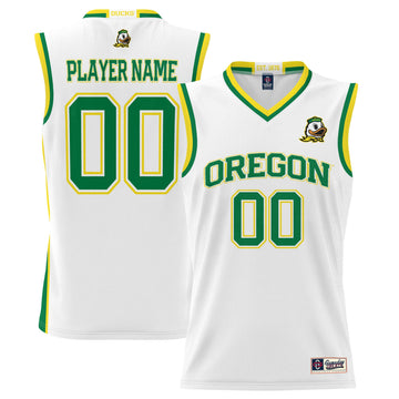 Oregon Ducks white jersey