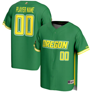 Oregon Ducks green jersey