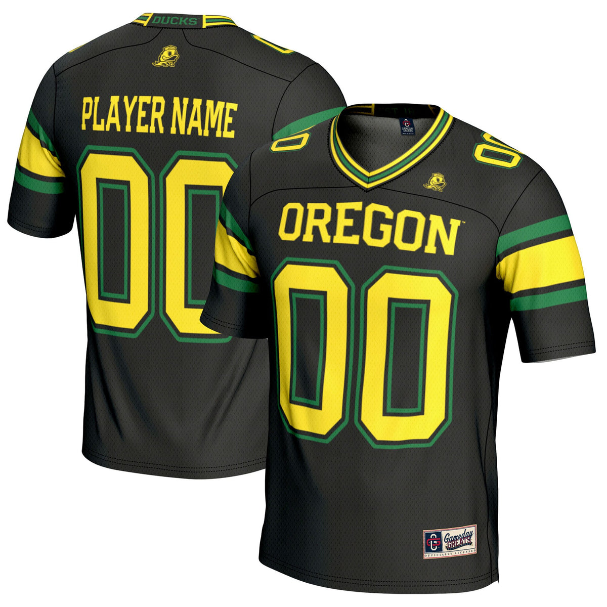 Oregon Ducks black jersey