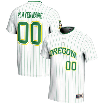 Softball Oregon Ducks white jersey