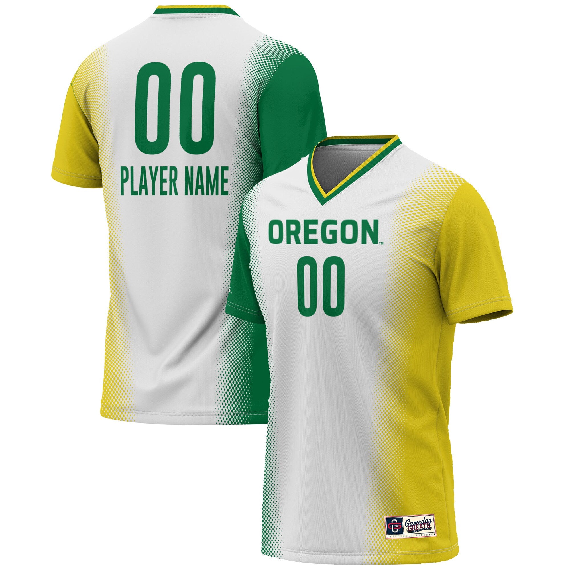 Oregon Ducks white jersey