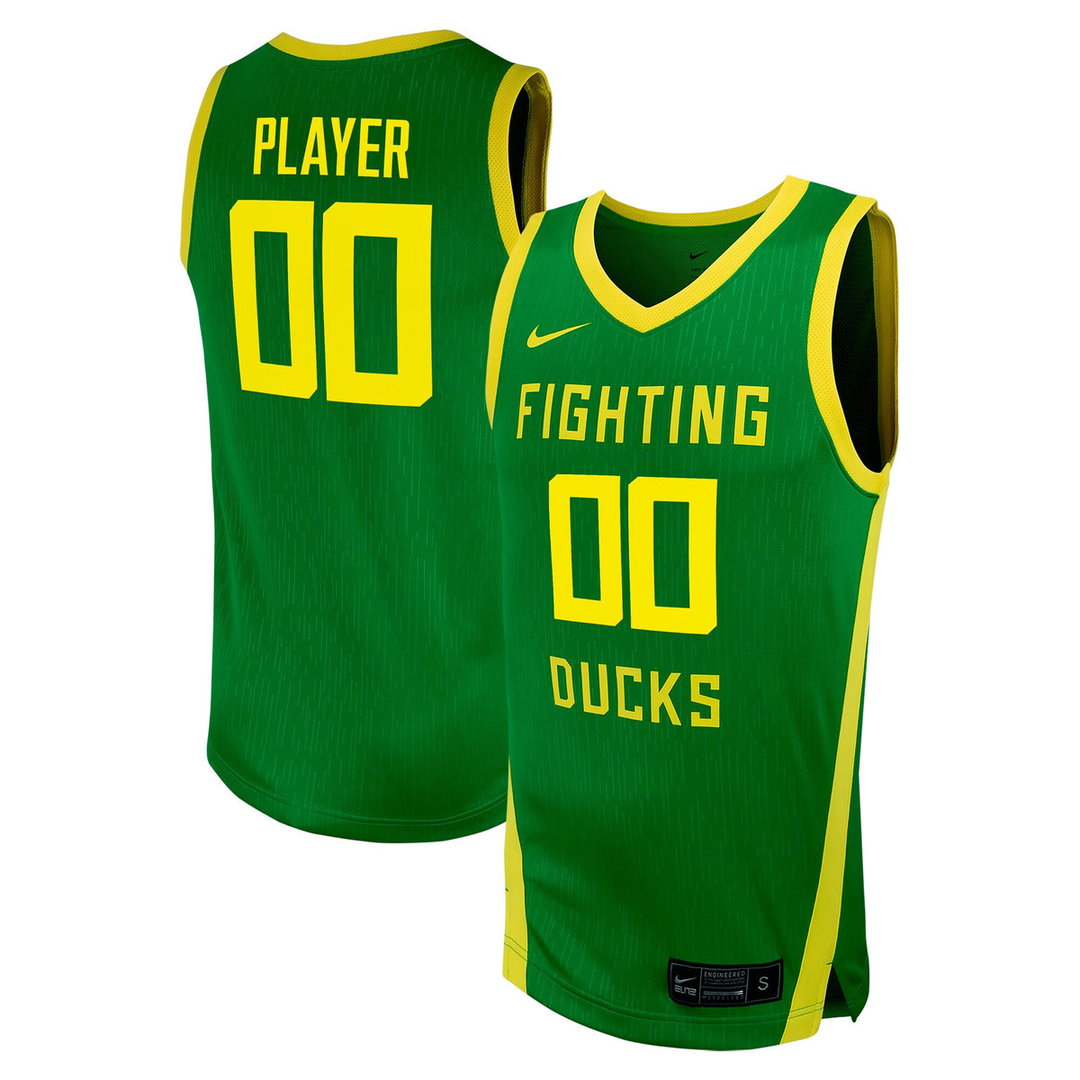 Oregon Ducks green jersey