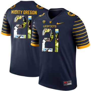 Spring Oregon Ducks navy Elite jersey