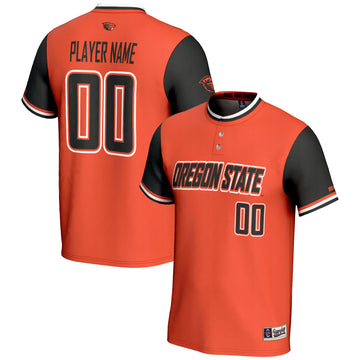 Softball Oregon State Beavers orange jersey