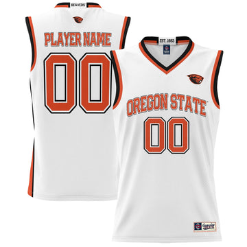 Oregon State Beavers white jersey