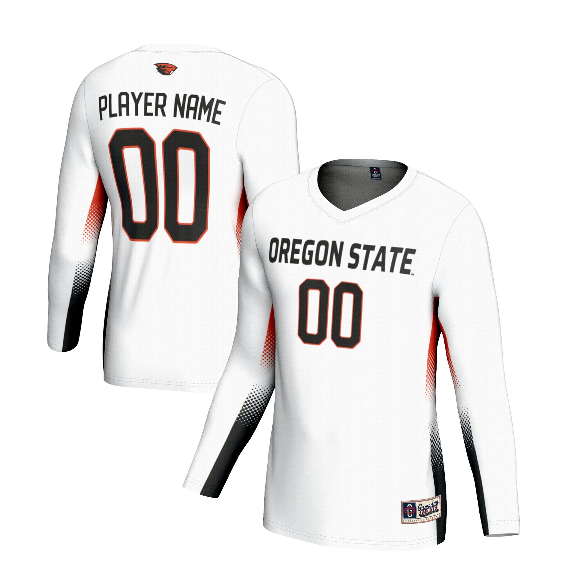 Volleyball Oregon State Beavers white jersey