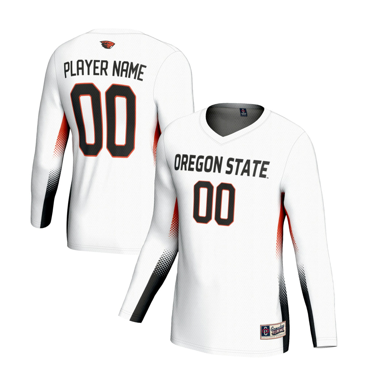 Volleyball Oregon State Beavers white jersey
