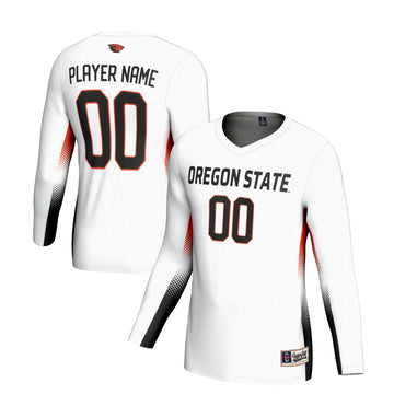 Volleyball Oregon State Beavers white jersey