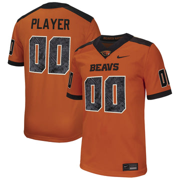 Oregon State Beavers orange jersey