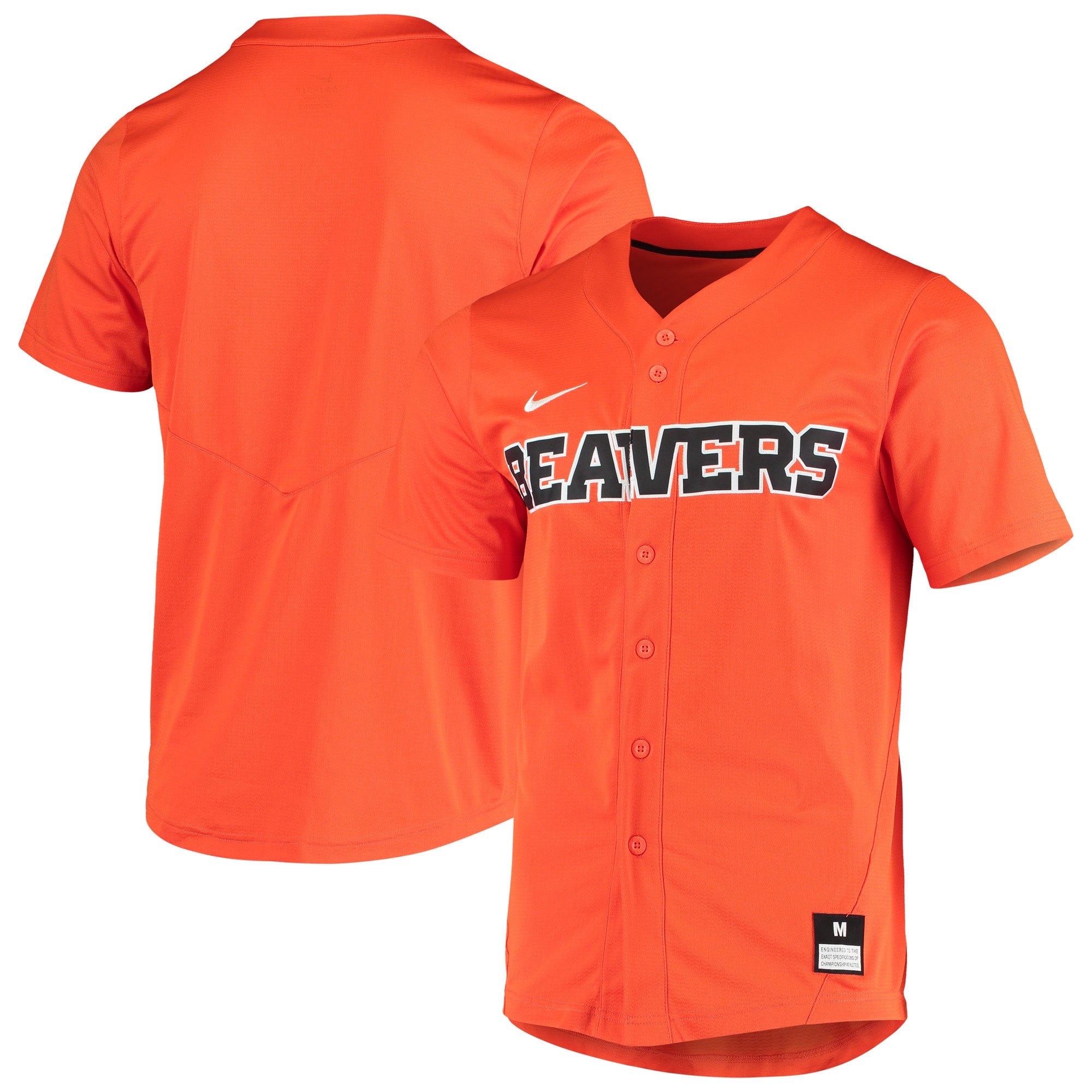 Oregon State Beavers orange Vapor jersey