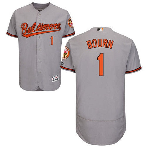 Michael Bourn Baltimore Orioles gray jersey