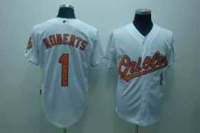 Roberts Baltimore Orioles white jersey