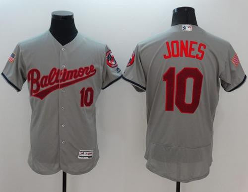Adam Jones Baltimore Orioles grey Fashion jersey