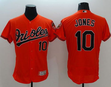 Adam Jones Baltimore Orioles orange Authentic jersey