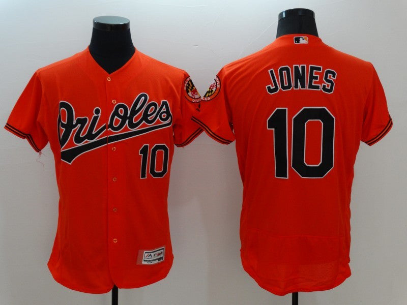 Adam Jones Baltimore Orioles orange jersey