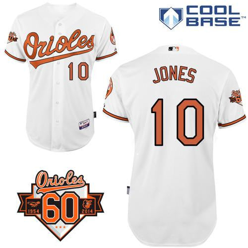 Adam Jones Baltimore Orioles white jersey
