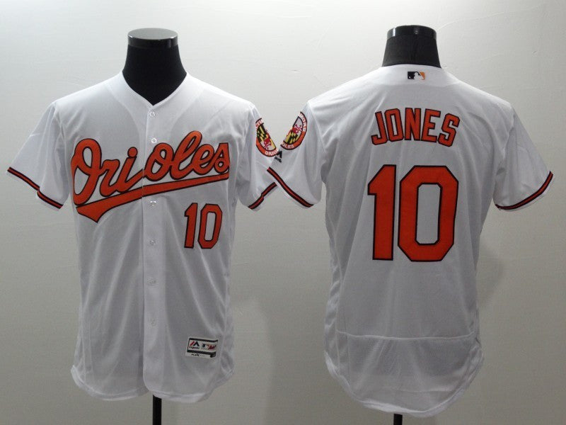 Adam Jones Baltimore Orioles white jersey