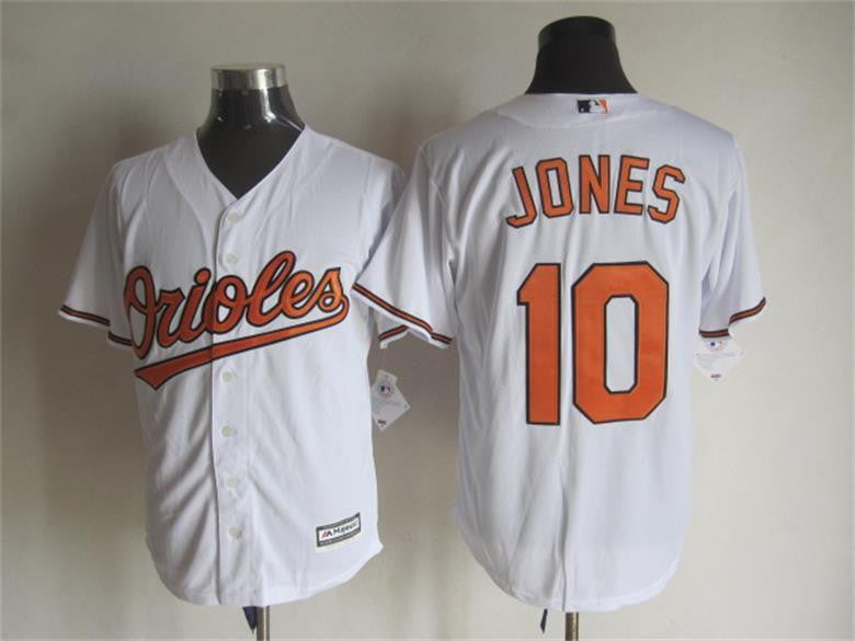Adam Jones Baltimore Orioles white jersey