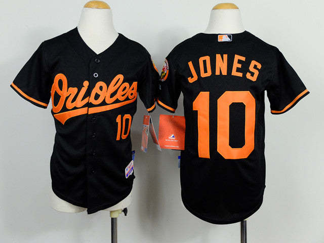 Jones Baltimore Orioles black jersey