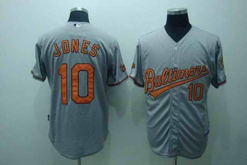 Jones Baltimore Orioles grey jersey