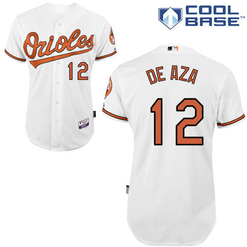 De Aza Baltimore Orioles white jersey