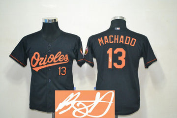 Machado Baltimore Orioles black jersey