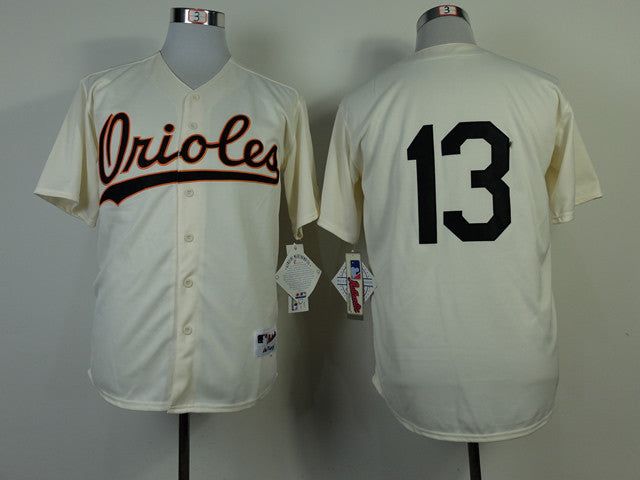 Machado Baltimore Orioles cream jersey