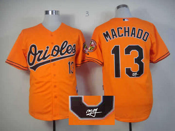 Machado Baltimore Orioles orange jersey