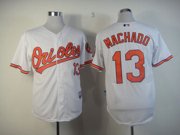 Machado Baltimore Orioles white jersey