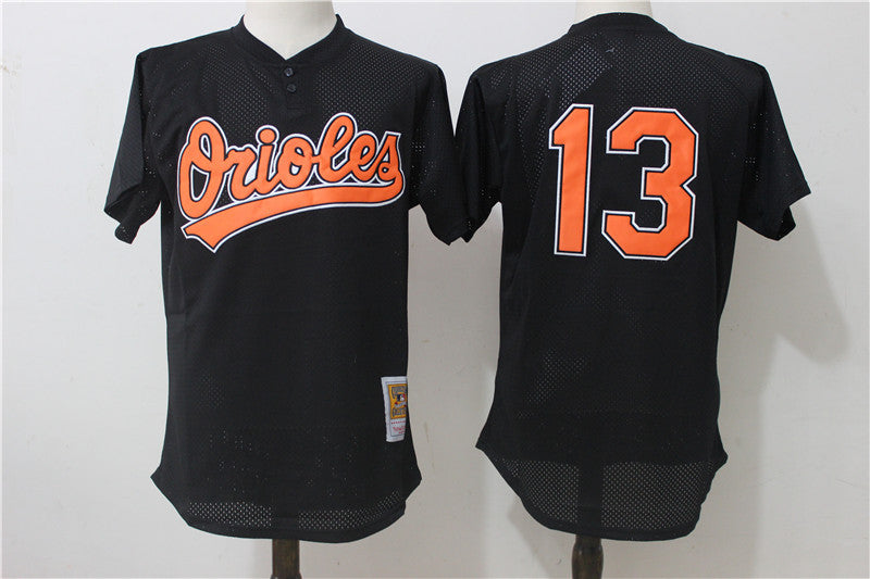 Manny Machado Baltimore Orioles black Cooperstown jersey