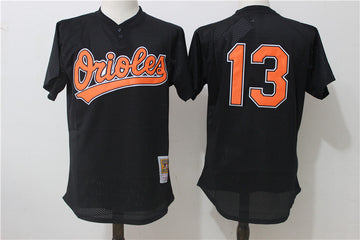 Manny Machado Baltimore Orioles black Cooperstown jersey