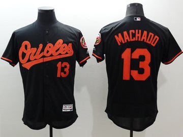 Manny Machado Baltimore Orioles black Authentic jersey