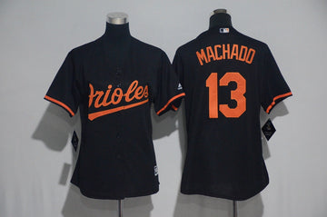 Manny Machado Baltimore Orioles black jersey
