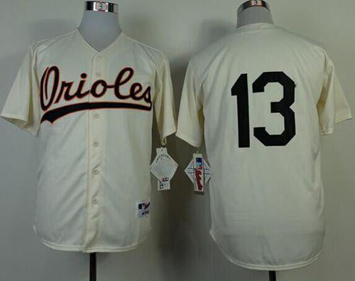 Manny Machado Baltimore Orioles cream jersey