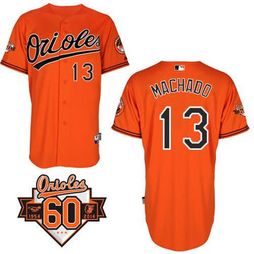 Manny Machado Baltimore Orioles orange jersey