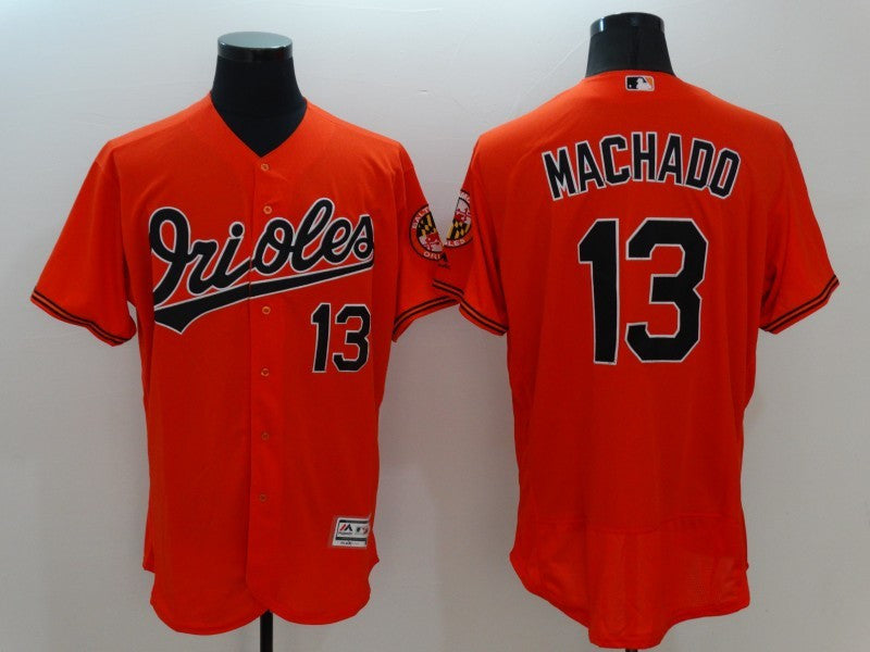 Manny Machado Baltimore Orioles orange jersey