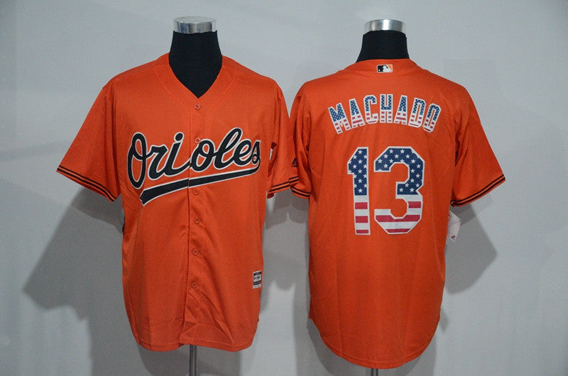 Manny Machado Baltimore Orioles orange jersey