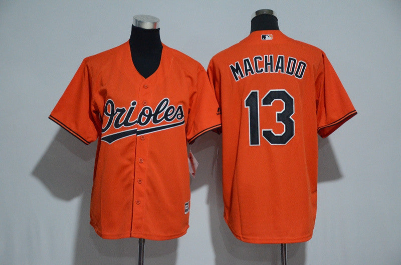 Manny Machado Baltimore Orioles orange jersey