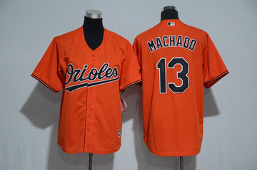 Manny Machado Baltimore Orioles orange jersey